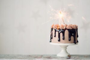 Szülinapi torta a Magic Roomsban